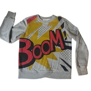 3.1 Phillip Lim for Target BOOM! Graphic Sweatshirt Sz S Streetwear Pop Art